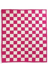509 Broadway Reversible Checkerboard Throw Blanket