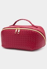 509 Broadway Woven Travel Cosmetic Bag