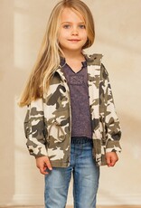 509 Broadway Girls Camo Jacket