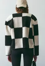 509 Broadway Checkered Fleece Jacket