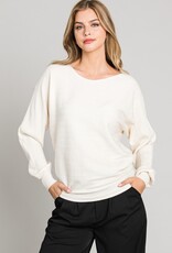 509 Broadway Soft Ribbed Pullover
