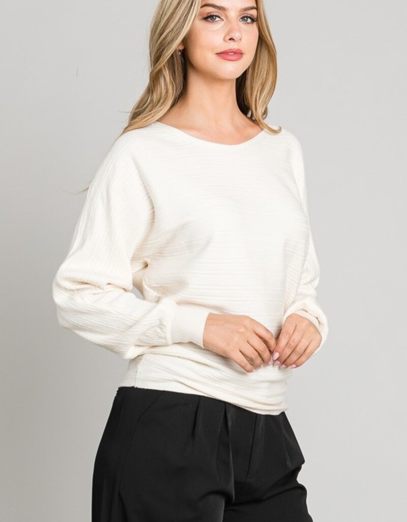 509 Broadway Soft Ribbed Pullover