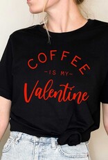 509 Broadway Coffee Is My Valentine Tee