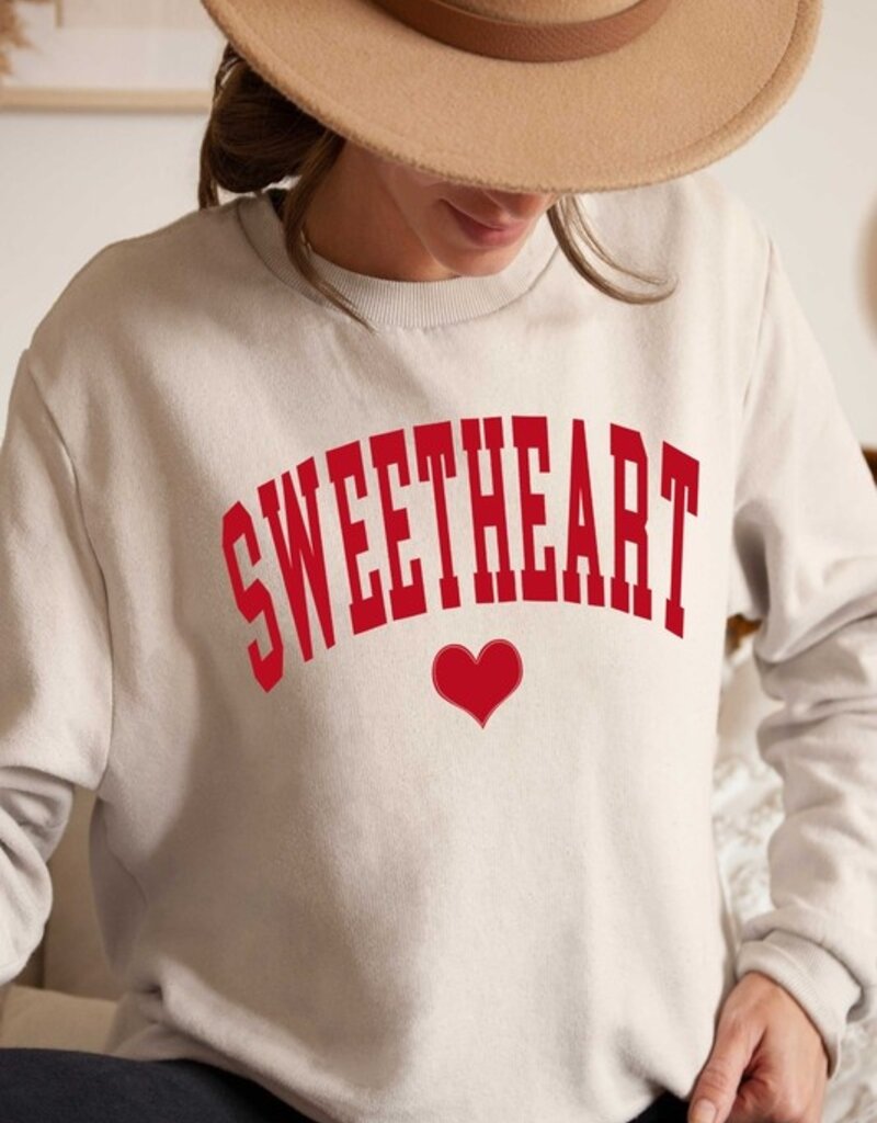 509 Broadway Sweetheart Graphic Sweatshirt
