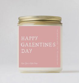 509 Broadway Happy Galentine's Day Candle