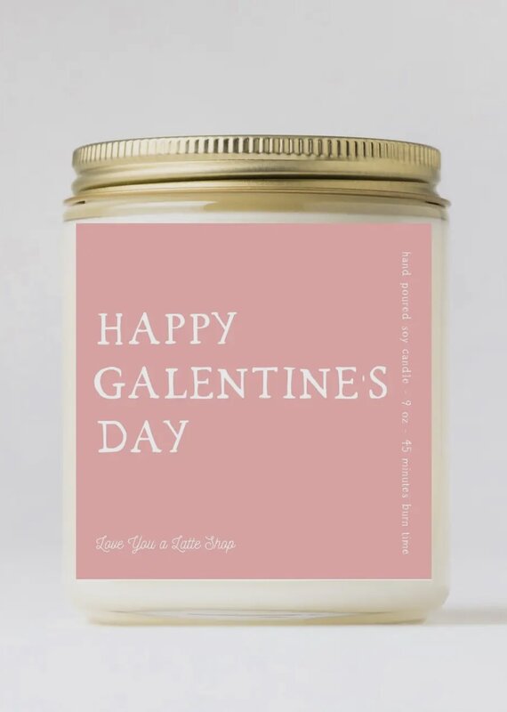 509 Broadway Happy Galentine's Day Candle