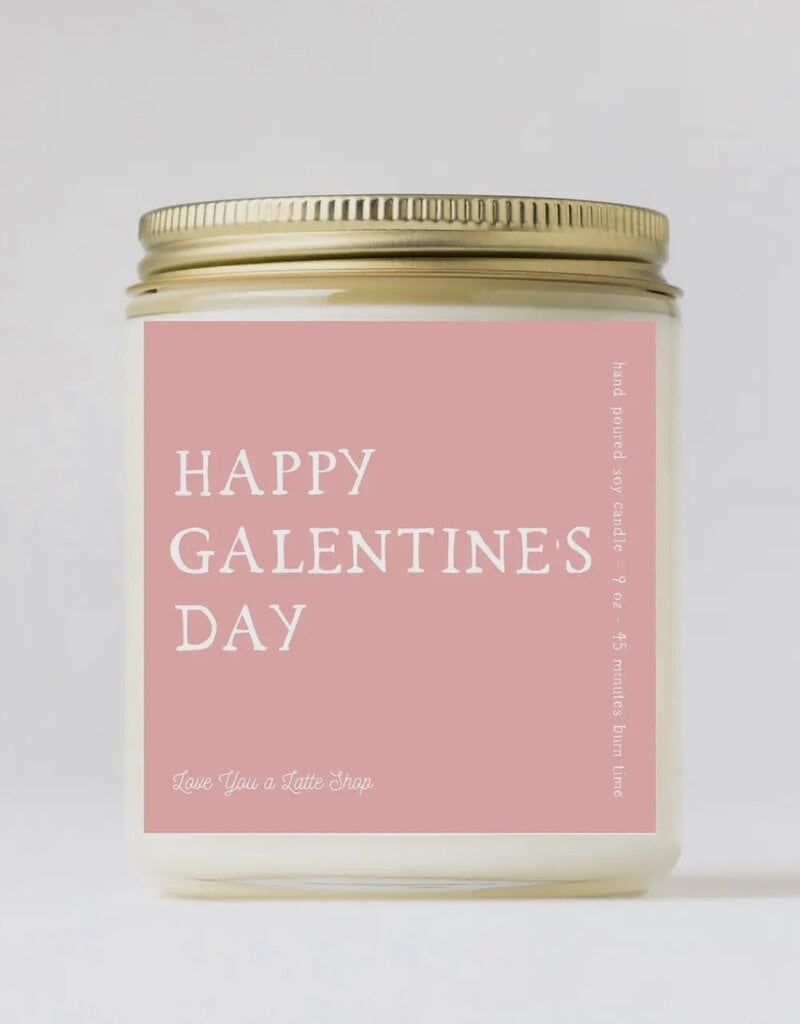 509 Broadway Happy Galentine's Day Candle
