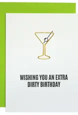 Chez Gagne Extra Dirty Birthday Card