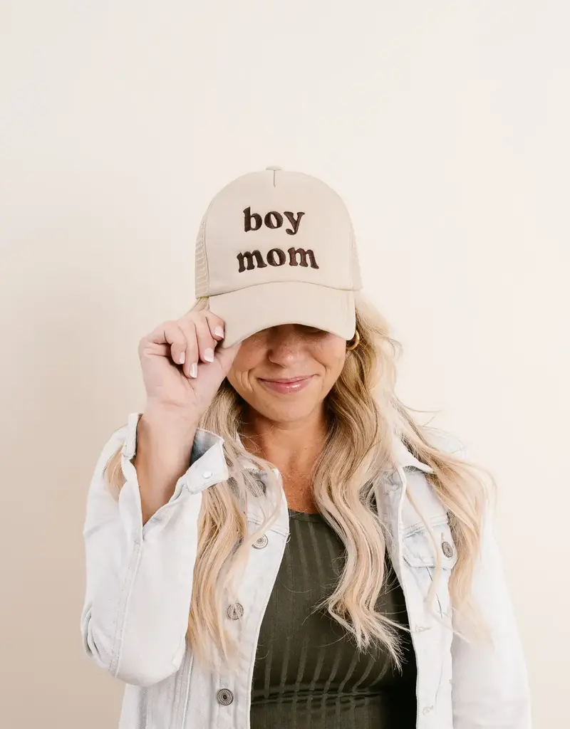 509 Broadway Trucker Hat-Boy Mom
