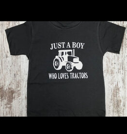 Just a Boy Who Loves Tractors Tee