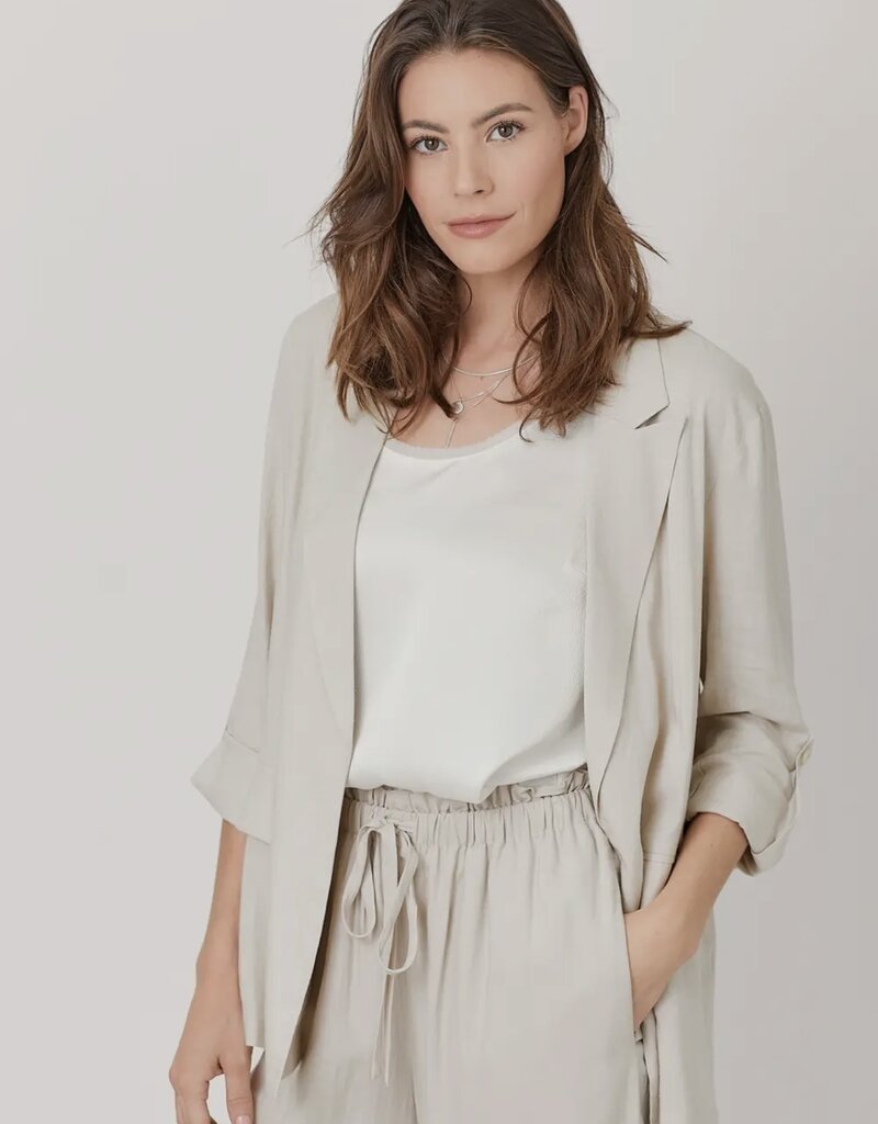 509 Broadway Rolled Up Sleeve Blazer