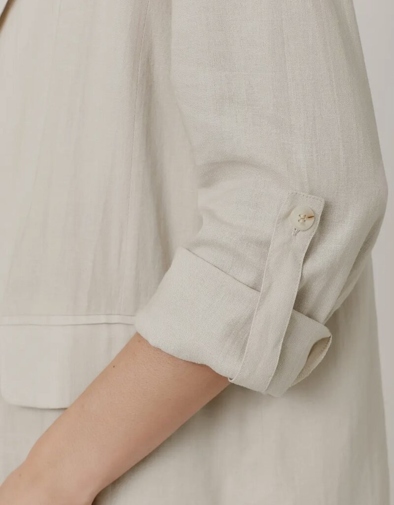 509 Broadway Rolled Up Sleeve Blazer