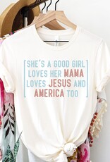 509 Broadway She's A good girl Graphic Tee
