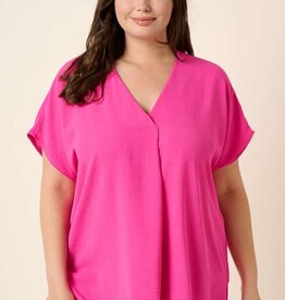 509 Broadway Plus Size Dolman S/S Top
