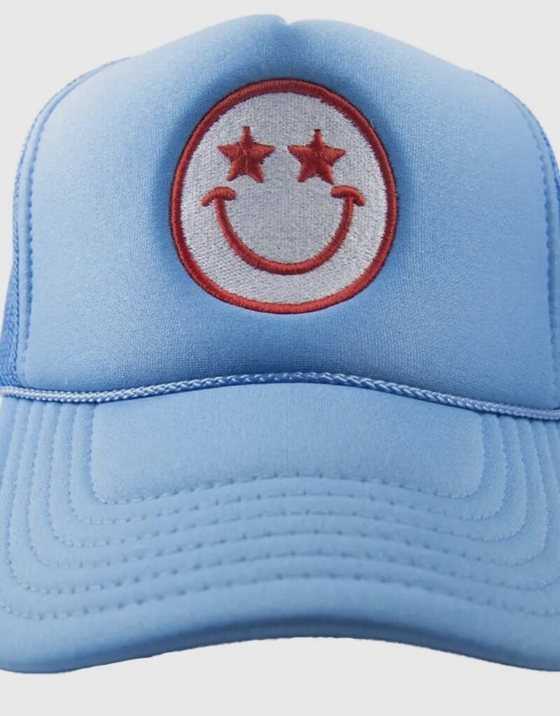 Katydid Star Happy Face Trucker Hat