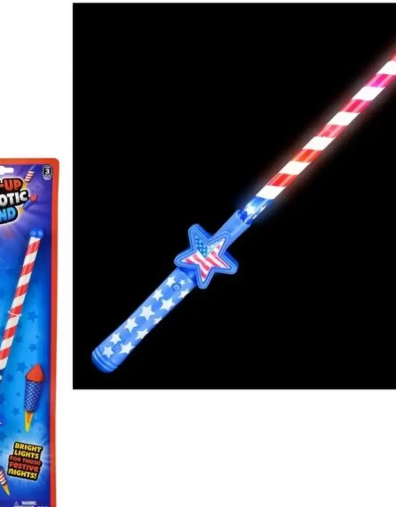509 Broadway Light Up Patriotic Wand