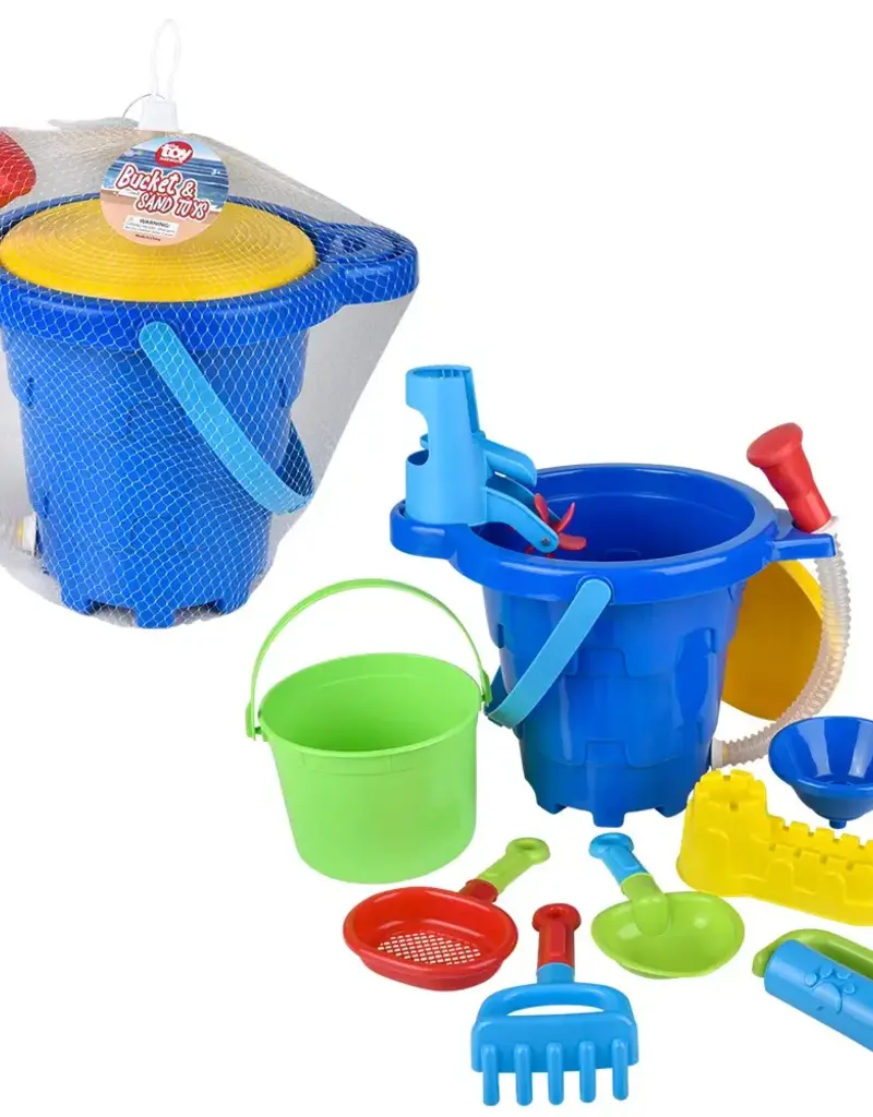 509 Broadway Large Bucket with Sand Toys
