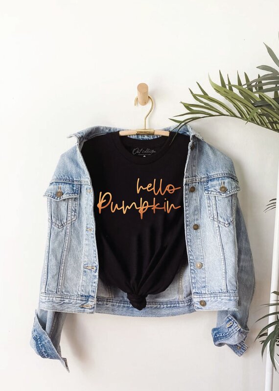 509 Broadway Hello Pumpkin Foil Graphic