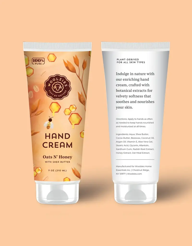 509 Broadway 7oz Oats & Honey Hand Cream