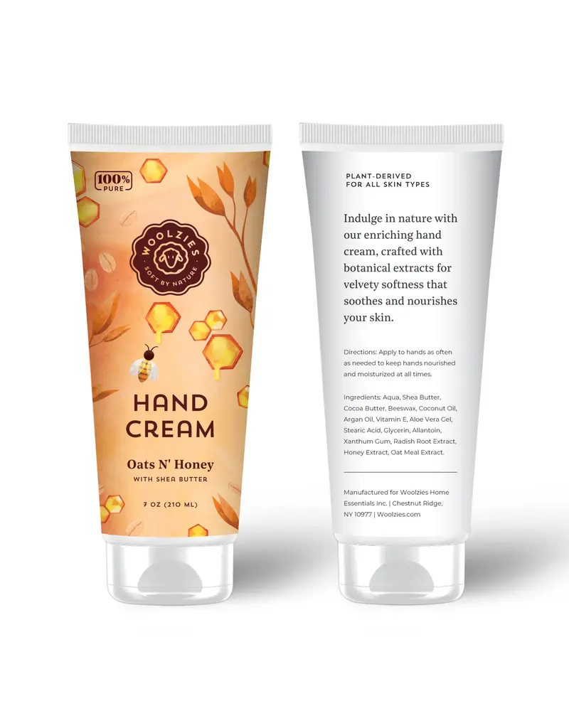 509 Broadway 7oz Oats & Honey Hand Cream