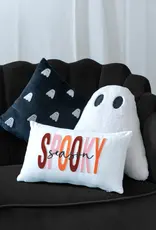 509 Broadway Ghosts Pillow-Black