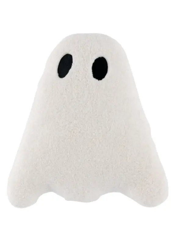 509 Broadway Ghost Pillow-Ivory