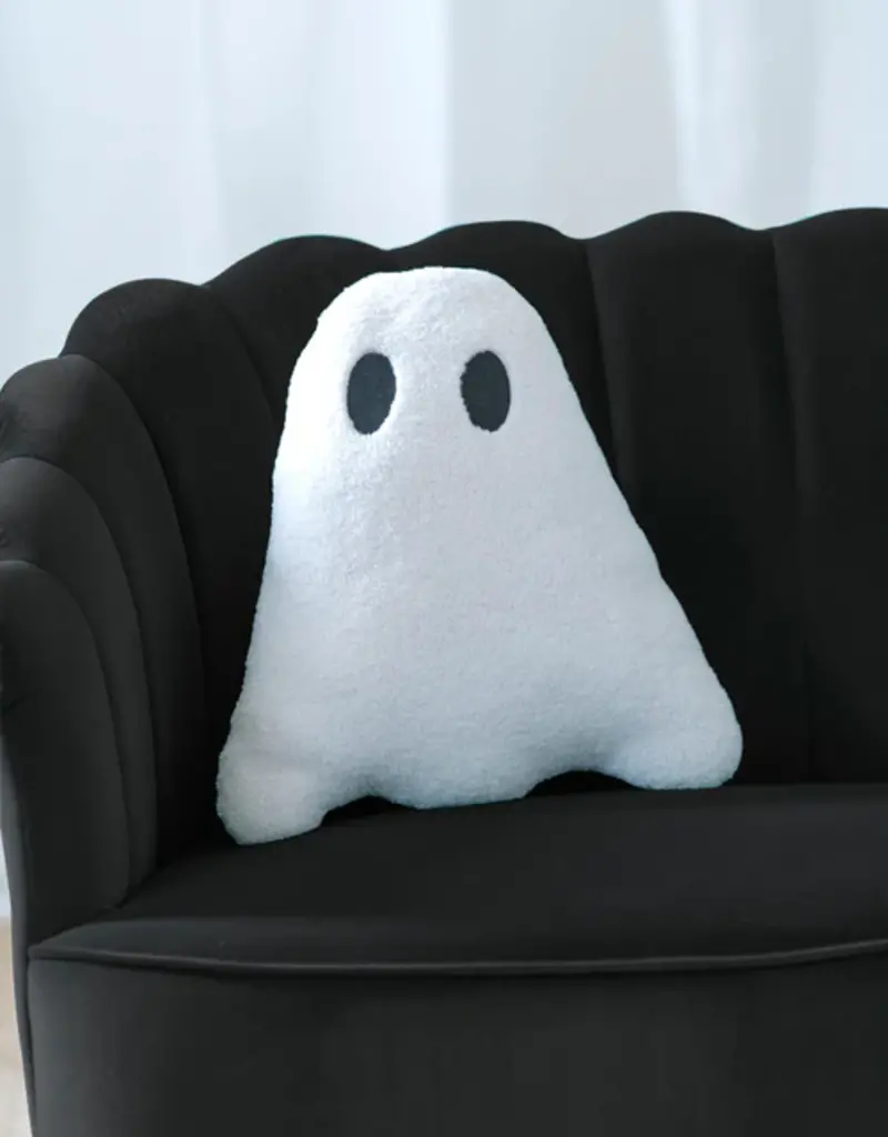 509 Broadway Ghost Pillow-Ivory