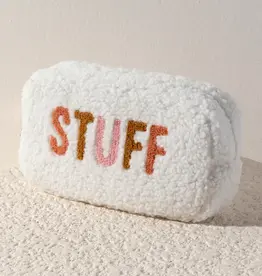 509 Broadway Stuff Sherpa Zip Pouch