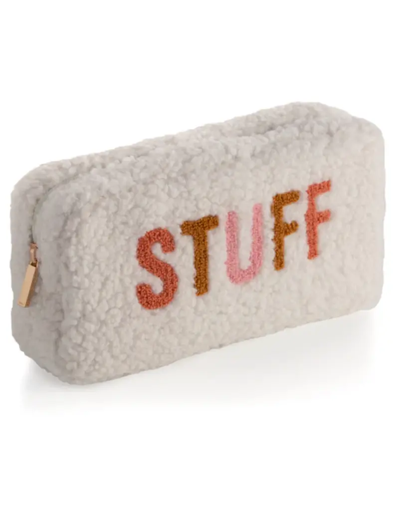 509 Broadway Stuff Sherpa Zip Pouch