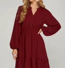 509 Broadway Elastic Waist Pocket Dress
