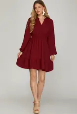 509 Broadway Elastic Waist Pocket Dress