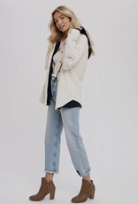 509 Broadway Fleece Hoodie Shacket