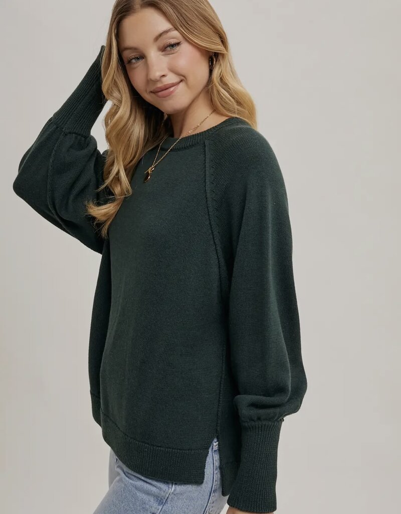 509 Broadway French Terry Knit Sweater