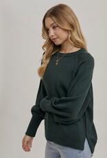 509 Broadway French Terry Knit Sweater