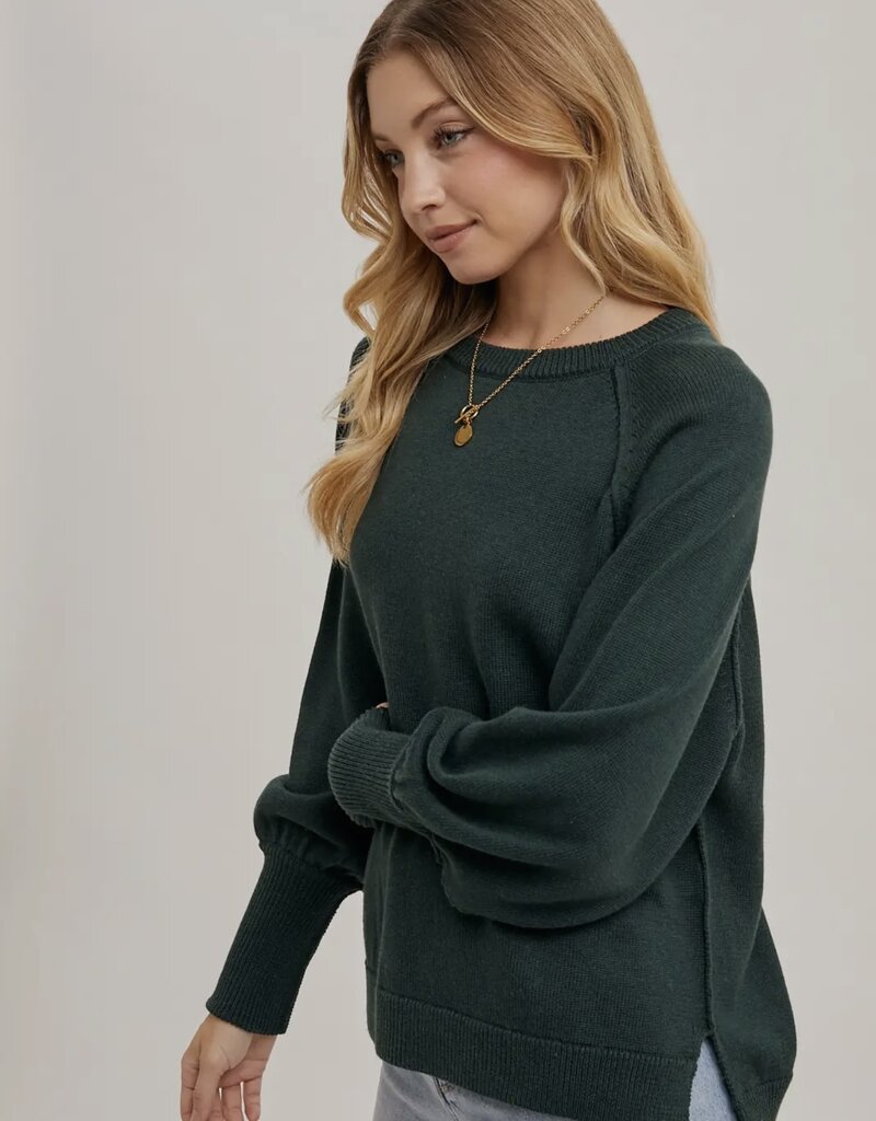 509 Broadway French Terry Knit Sweater