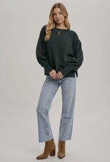 509 Broadway French Terry Knit Sweater