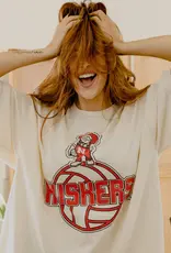 509 Broadway Nebraska Volleyball Mascot Tee