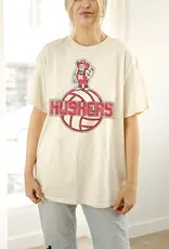 509 Broadway Nebraska Volleyball Mascot Tee