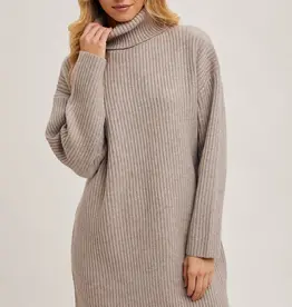 509 Broadway Turtle Neck Sweater Dress