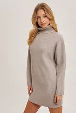 509 Broadway Turtle Neck Sweater Dress
