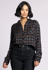 509 Broadway Orion Plaid Top