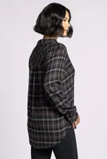 509 Broadway Orion Plaid Top