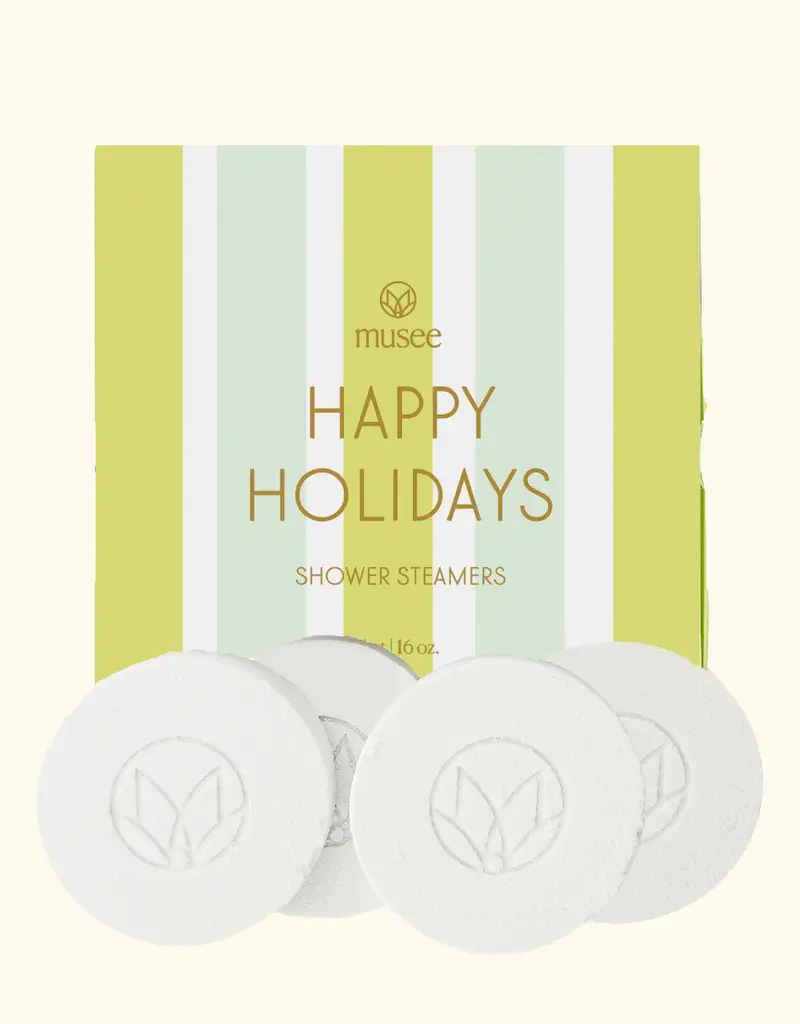 509 Broadway Happy Holidays Shower Steamer