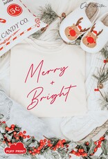 509 Broadway Merry & Bright Puff Tee