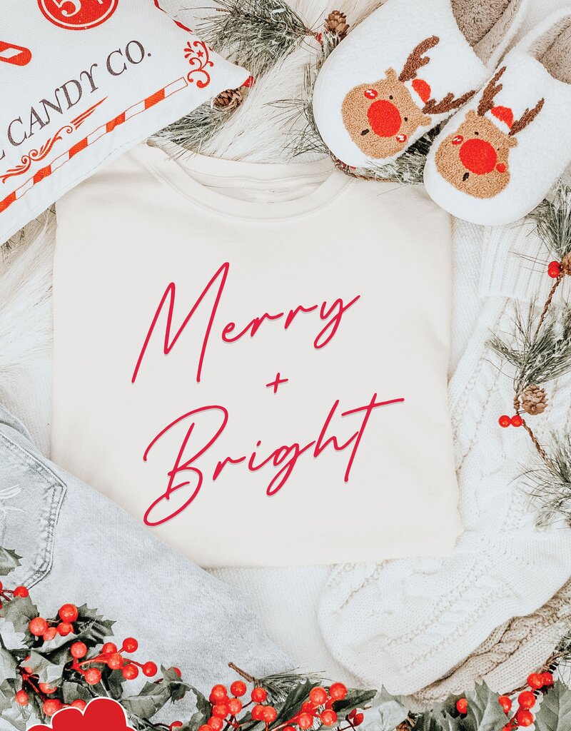 509 Broadway Merry & Bright Puff Tee