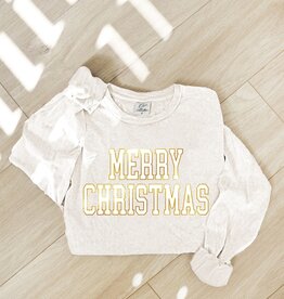 509 Broadway Merry Christmas L/S Graphic
