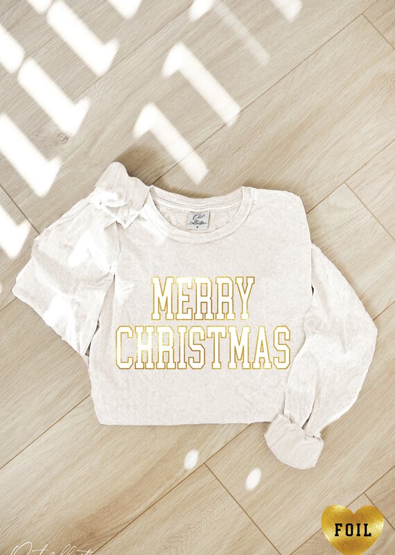 509 Broadway Merry Christmas L/S Graphic