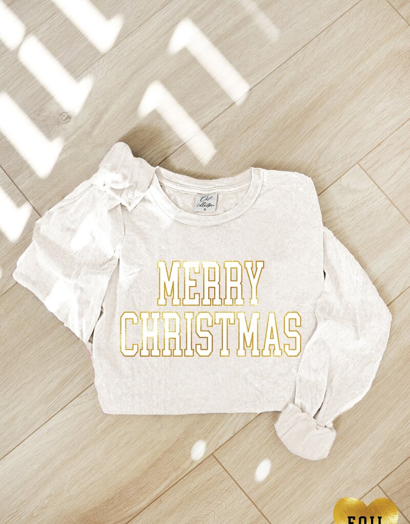 509 Broadway Merry Christmas L/S Graphic