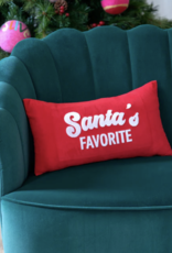 Shiraleah Santa's Favorite Pillow