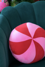 Shiraleah Peppermint Candy Cane Pillow